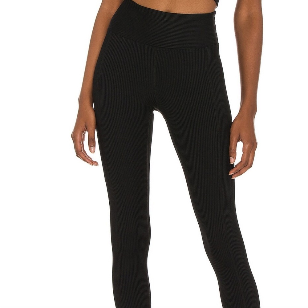 YEAR OF OURS Walker High Rise Leggings In Black Size‎ XL NWOT